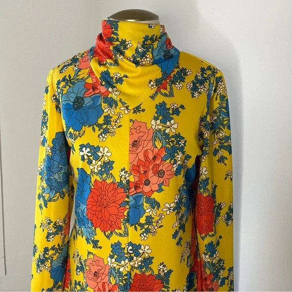 Floral Yellow Dress - Picture 5 of 12